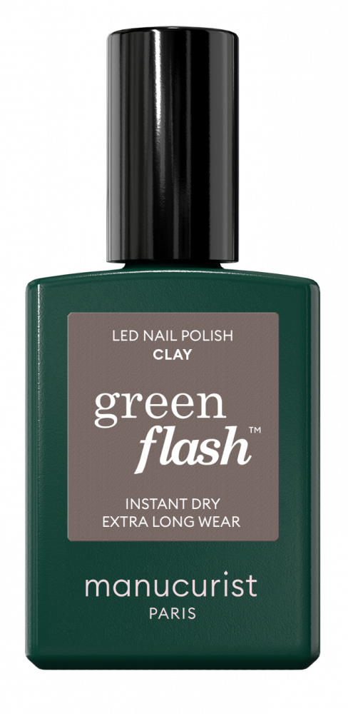 Manucurist Green Flash LED lakier żelowy Clay 15 ml