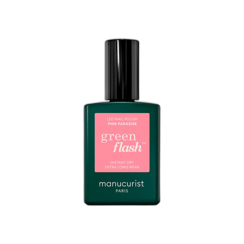 Manucurist Green Flash LED gél lak Pink Paradise 15 ml