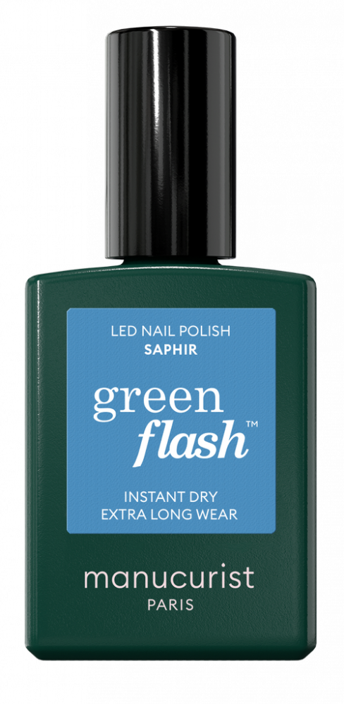 Manucurist Green Flash LED gel lak Saphir 15 ml