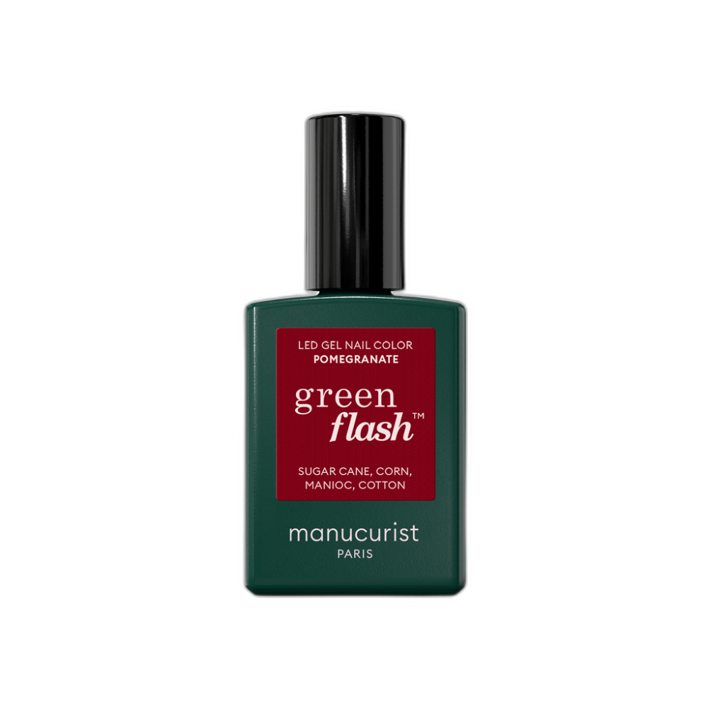 Manucurist Green Flash LED lakier żelowy Pomegranate 15 ml