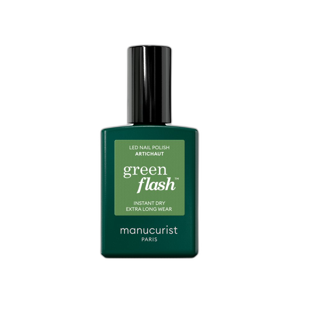 Manucurist Green Flash LED gél lak Artichaut 15 ml