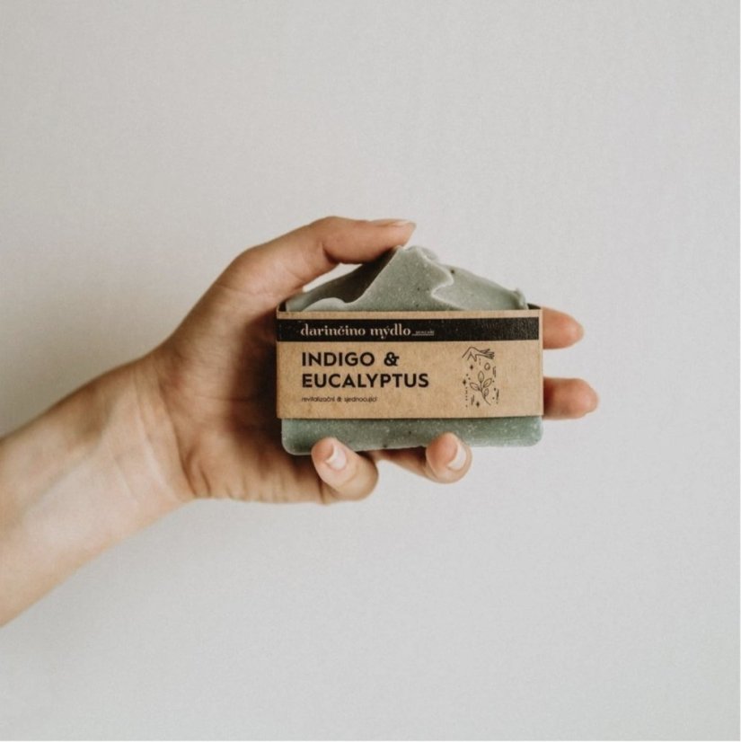 Darinčino mýdlo INDIGO & EUCALYPTUS100 g Darinčino mýdlo INDIGO & EUCALYPTUS100 g