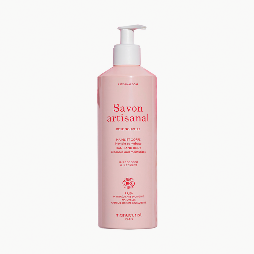 MANUCURIST MYCÍ GEL NA RUCE A TĚLO S VŮNÍ RŮŽE 500 ml