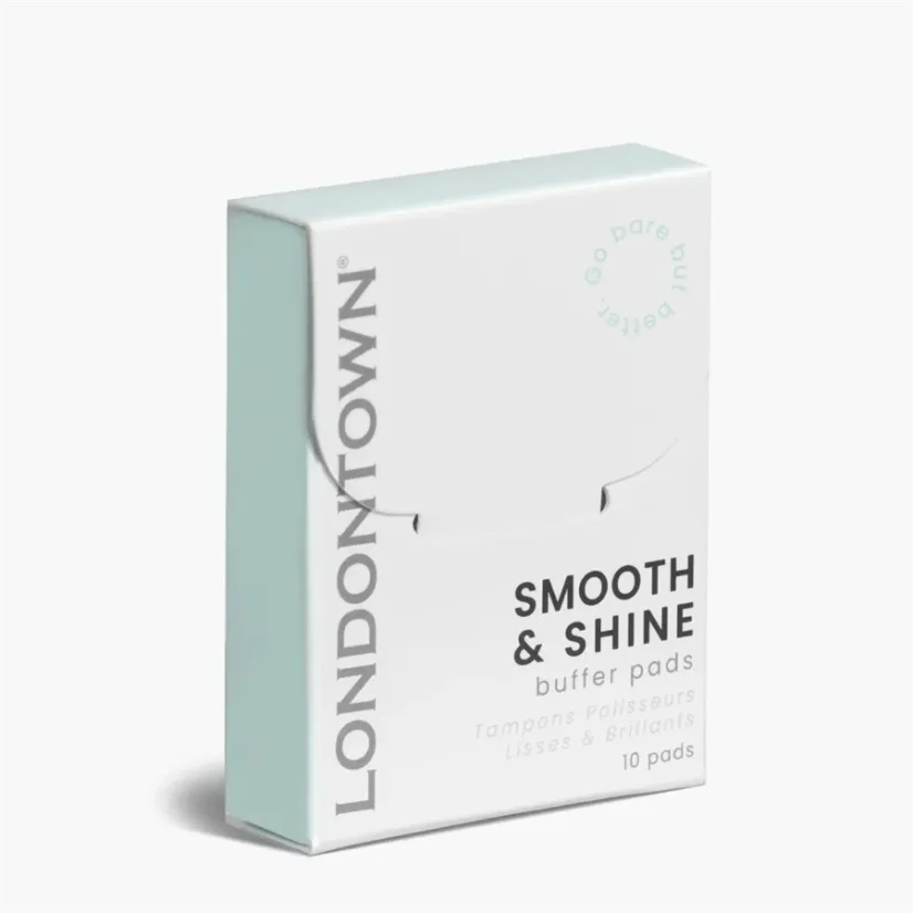 LONDONTOWN Smooth & Shine Buffer Pads lešticí tamponky na nehty LONDONTOWN Smooth & Shine Buffer Pads lešticí tamponky na nehty