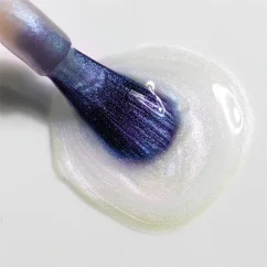 LONDONTOWN Lakur Pixi Chrome Glaze Topper lak na nehty fialový chrom 12 ml