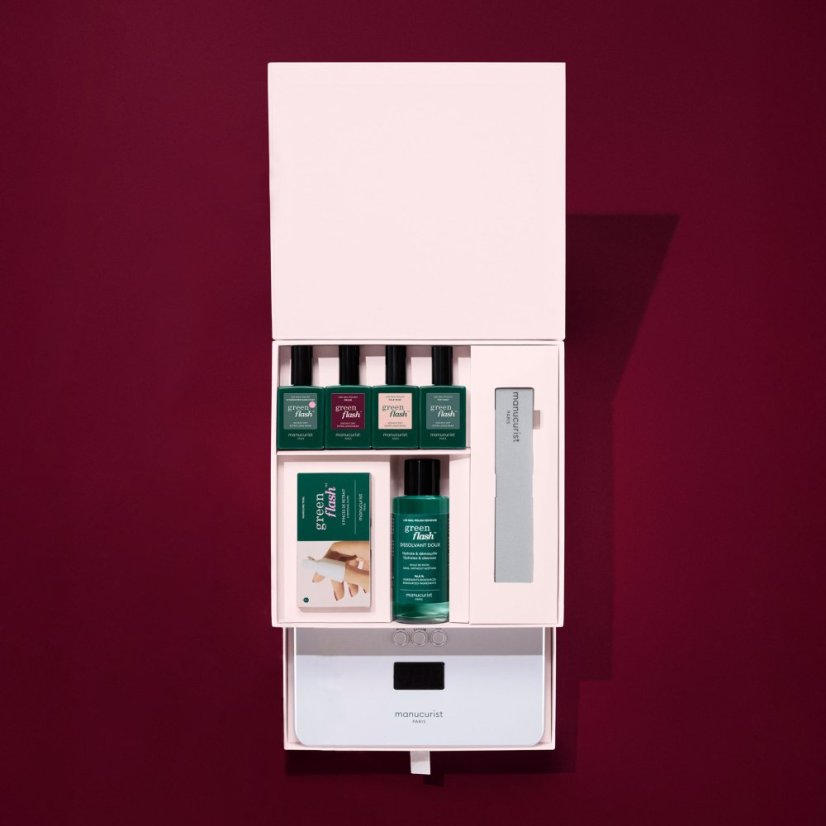 HOLIDAY GREEN FLASH LED KIT PRO 36W  PRUNE & PALE ROSE STARTOVACÍ SET