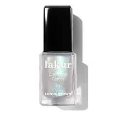 LONDONTOWN Lakur Moonstone Chrome Glaze Topper lak na nehty zelený chrom 12 ml