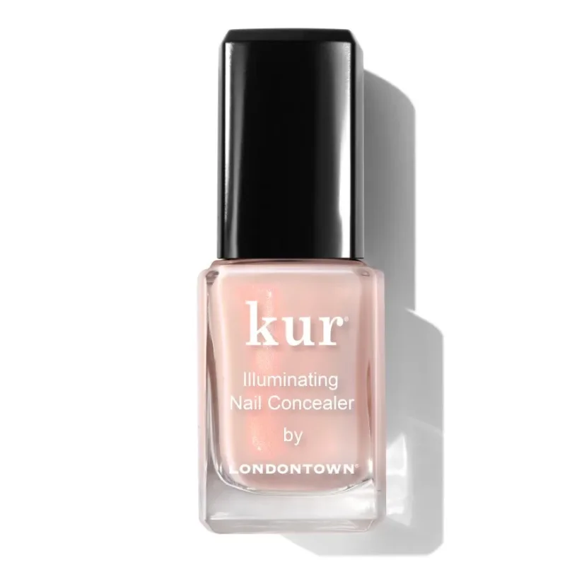 LONDONTOWN Kur Illuminating Nail Concealer Rozjasňovač nechtov Bubble ružový 12 ml
