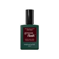 MANUCURIST GREEN FLASH LED LAKIER ŻELOWY DARK PANSY 15ml