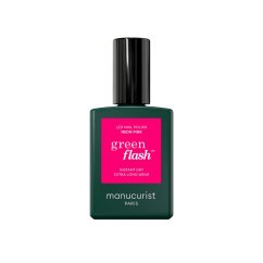 MANUCURIST GREEN FLASH LED GEL LAK NEON PINK 15ml