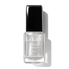 LONDONTOWN Lakur Coconut Crush lak na nechty biely s trblietkami 12 ml