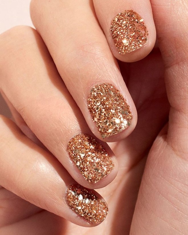 TŘPYTKY BETTER WITH GLITTER ROSE GOLD & GLAZED