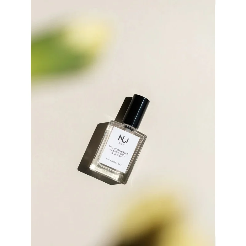 NUI COSMETICS NATURALNY LAKIER DO PAZNOKCI TOP I BASE 14 ML