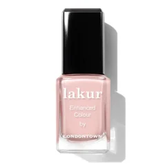 LONDONTOWN Lakur Invisible Crown lak na nechty priehľadná ružová 12 ml