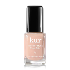 LONDONTOWN kur Tinted Fortifying Ridge Filler Apricot Beige tónowana pielęgnacja do paznokci morelowy beż 12 ml