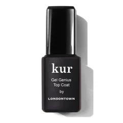 LONDONTOWN Kur Gel Genius Top Coat – vrchný lak pre gel-like vzhľad (12 ml)