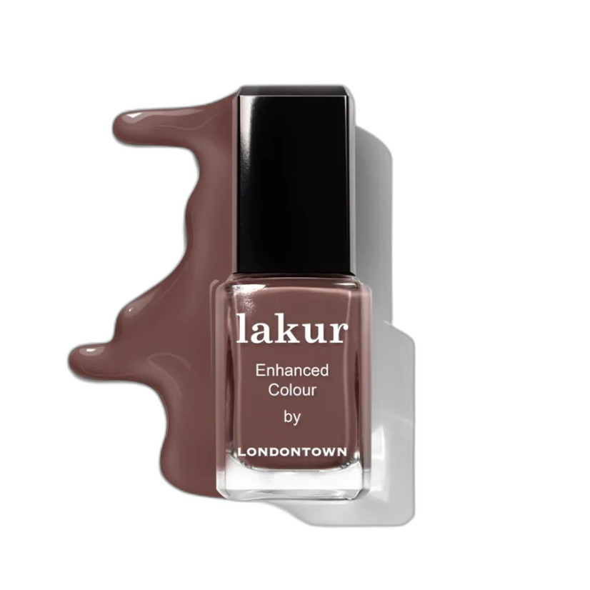 LONDONTOWN Lakur Natural Charm lakier do paznokci brązowo-wiśniowy 12 ml
