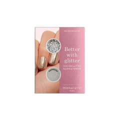 Trblietky BETTER WITH GLITTER SILVER & MIRROR