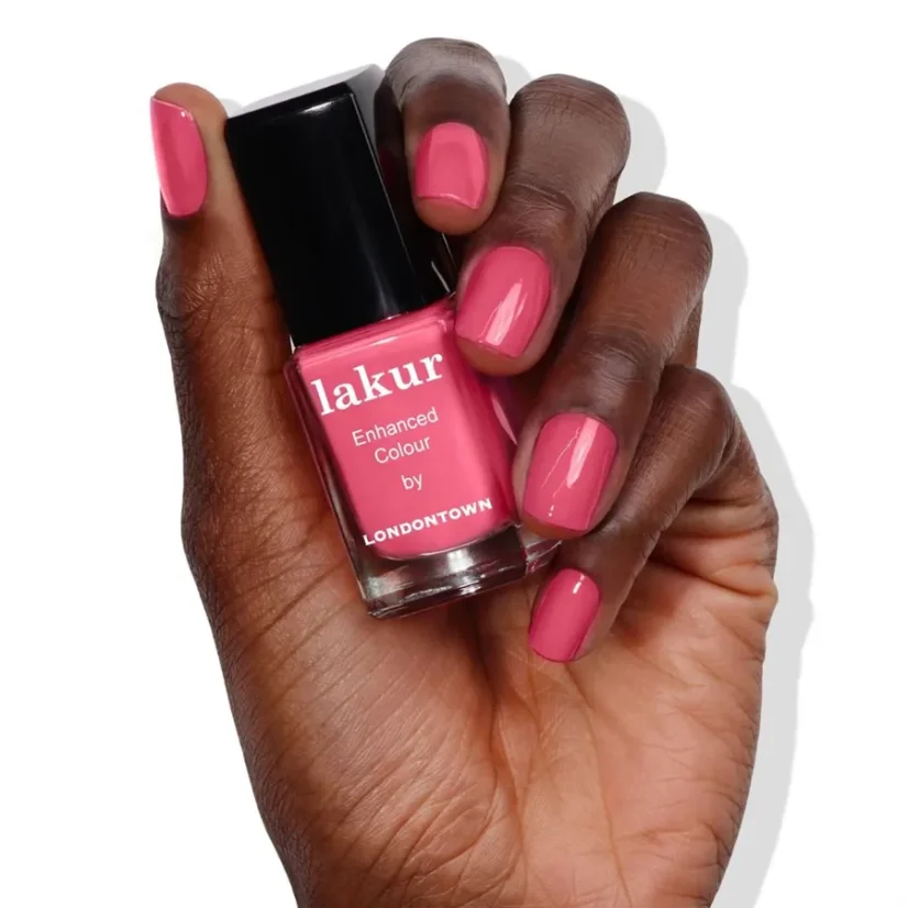 LONDONTOWN Lakur Electric Flamingo lak na nechty výrazná ružová 12 ml