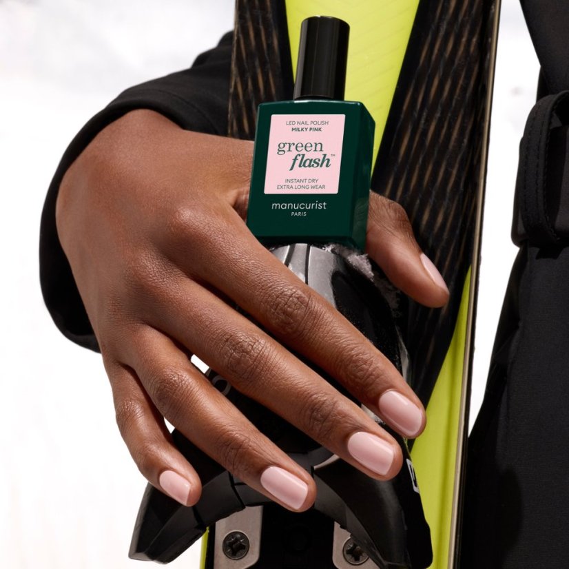 MANUCURIST GREEN FLASH LED GEL LAK MILKY PINK 15ml