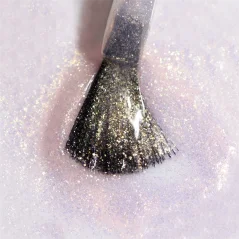 LONDONTOWN Kur Shimmering Nail Highlighter Sunkissed lak na nehty rozjasňující zlatý s třpytkami 12 ml