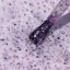 LONDONTOWN Lakur Grape Fizz lak na nehty holografické glitry 12 ml