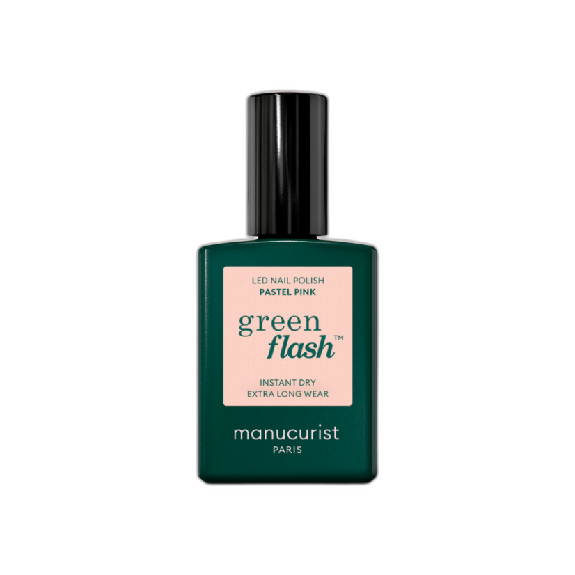 MANUCURIST GREEN FLASH LED LAKIER ŻELOWY PASTEL PINK 15ml