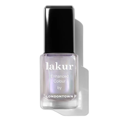 LONDONTOWN Lakur Pixi Chrome Glaze Topper lak na nehty fialový chrom 12 ml