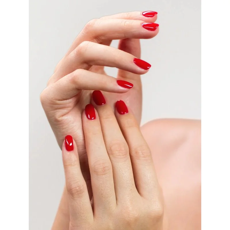 NUI COSMETICS PŘÍRODNÍ LAK NA NEHTY 02 RED 14 ML