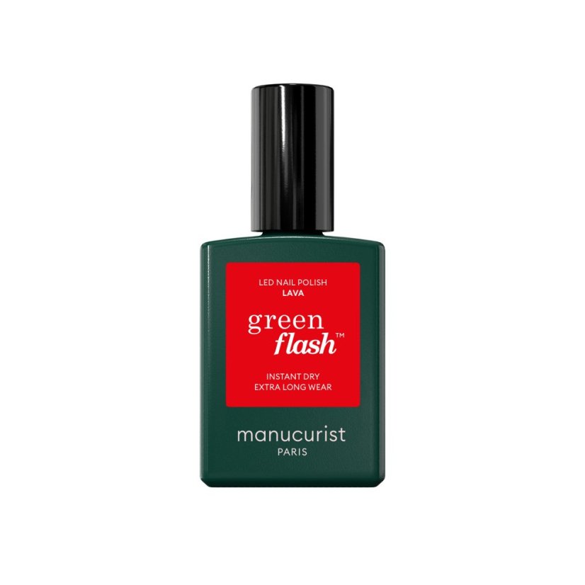 MANUCURIST GREEN FLASH LED LAKIER ŻELOWY LAVA 15ml