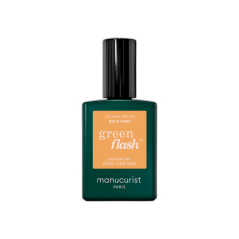 MANUCURIST GREEN FLASH LED GEL LAK GOLD SAND 15ml