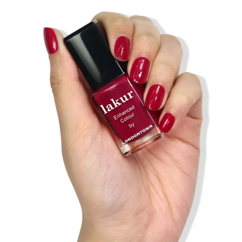 LONDONTOWN Lakur Dragon Fruit lak na nehty červená 12 ml