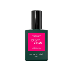 MANUCURIST GREEN FLASH LED GÉL LAK NEON PINK 15ml
