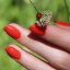 MANUCURIST GREEN FLASH LED LAKIER ŻELOWY RED CORAL 15ml