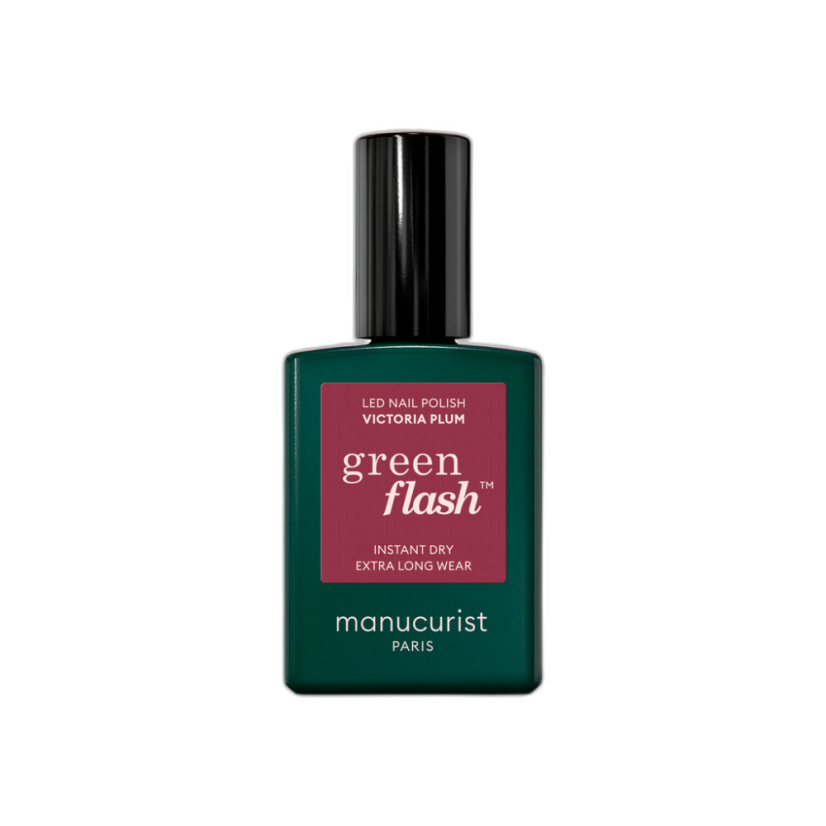 MANUCURIST GREEN FLASH LED GEL LAK VICTORIA PLUM 15ml