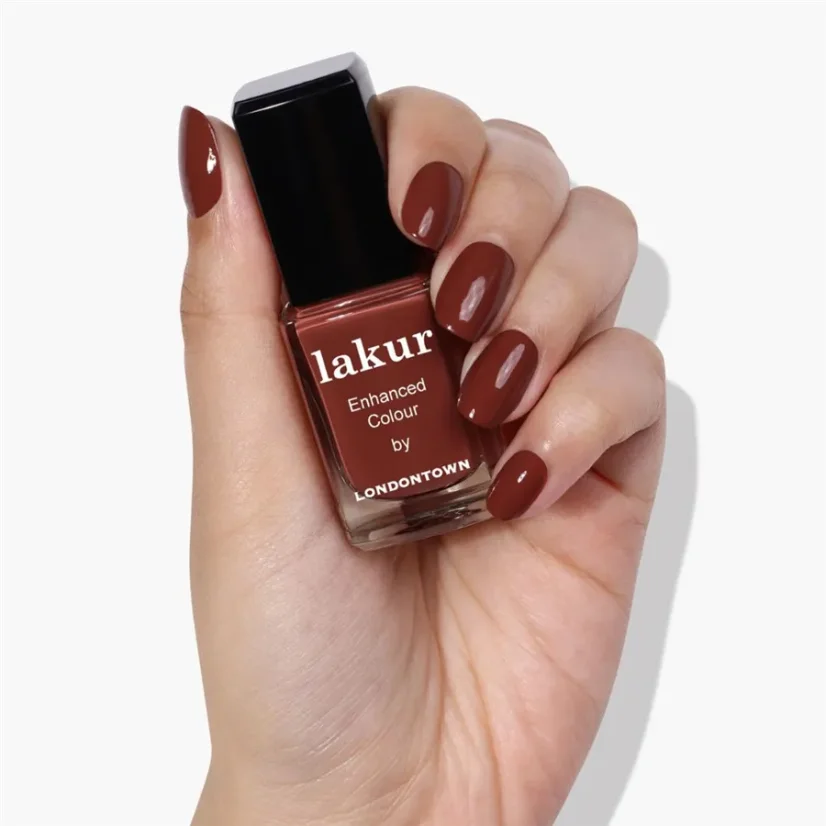 LONDONTOWN Lakur Oud Mood lakier do paznokci głęboka gorzka czekolada 12 ml