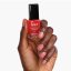 LONDONTOWN Kur Sheer Strength Nail Blush Poppy zpevňující lak na nehty průhledná šarlatová 12 ml