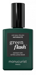 MANUCURIST GREEN FLASH LED GÉL LAK ANTHRACITE 15ml