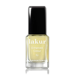 LONDONTOWN lakur Banana Pudding lakier do paznokci półprzezroczysty żółty 12 ml