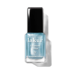 LONDONTOWN Lakur Whipped Blueberry lakier do paznokci niebieski z brokatem 12 ml