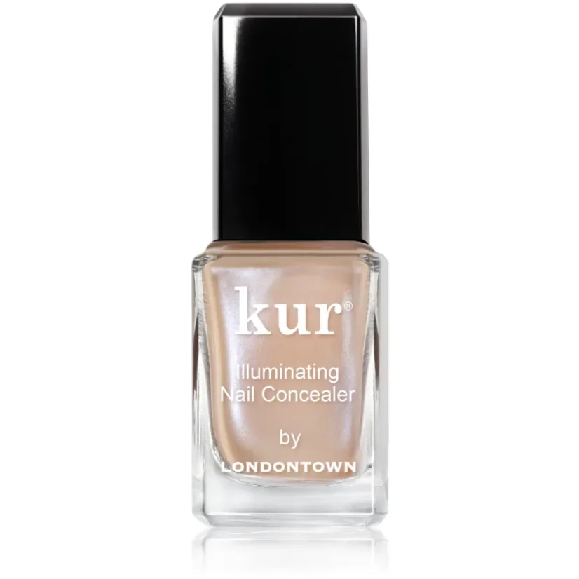 LONDONTOWN Kur Illuminating Nail Concealer Rozświetlacz do paznokci Bare beżowy 12 ml