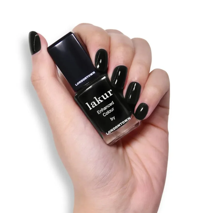 LONDONTOWN Lakur Chim Cher-ee lak na nehty černá 12 ml