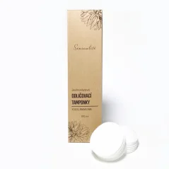 SENSUALITÉ Odličovací tampony ze 100% bavlny MAXI balení 100 ks