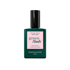 MANUCURIST GREEN FLASH LED GÉL LAK MILKY PINK 15ml