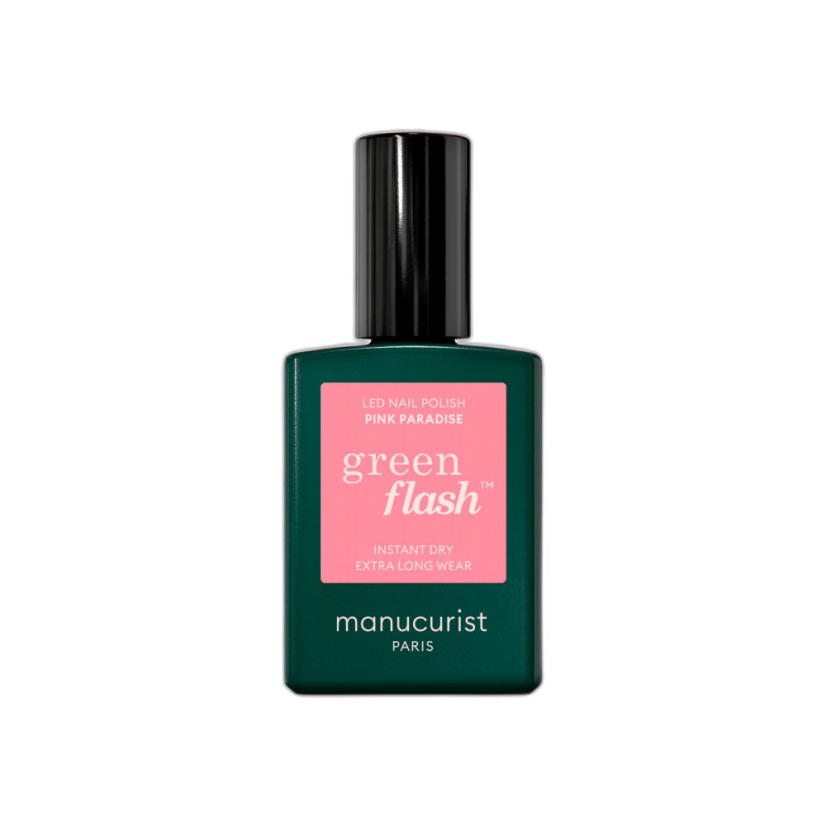 MANUCURIST GREEN FLASH LED GEL LAK PINK PARADISE 15ml