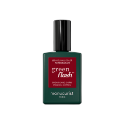 MANUCURIST GREEN FLASH LED GEL LAK POMEGRANATE 15ml