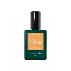 MANUCURIST GREEN FLASH LED GEL LAK GOLD SAND 15ml