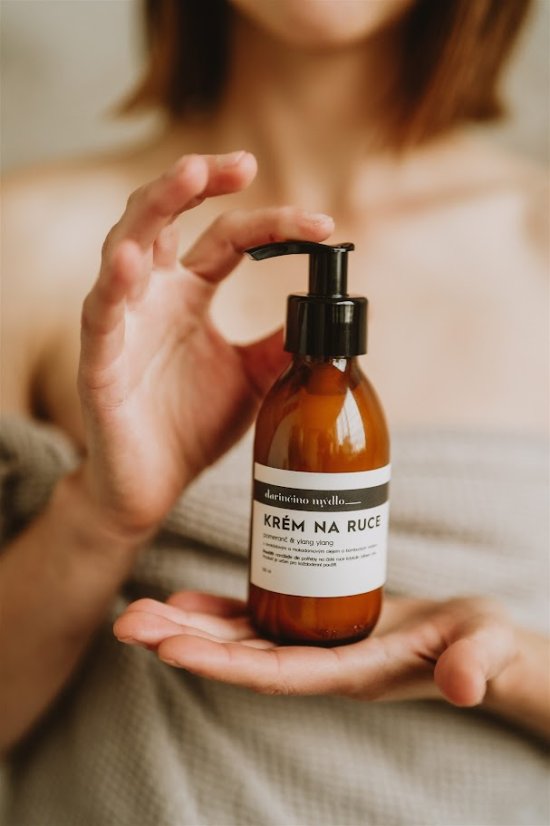 Darinčino mýdlo Krem do rąk POMERANČ & YLANG YLANG - Velikost balení: 150 ml