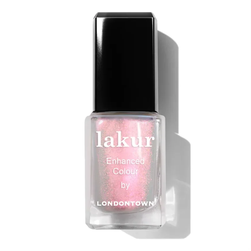 LONDONTOWN Lakur Aurora Chrome Glaze Topper lak na nehty teplý červený chrom 12 ml