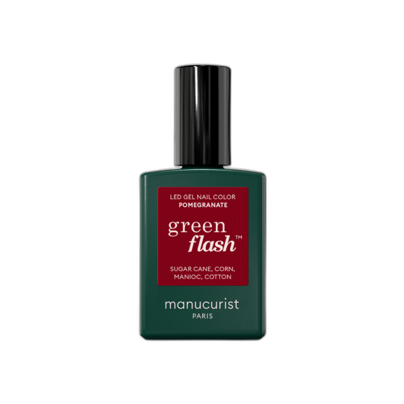 MANUCURIST GREEN FLASH LED GEL LAK POMEGRANATE 15ml